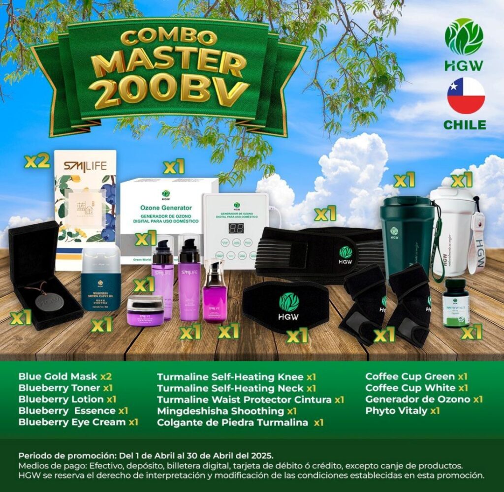 PROMOCIÓN ABRIL LATINOAMERICA COMBO MASTER CHILE