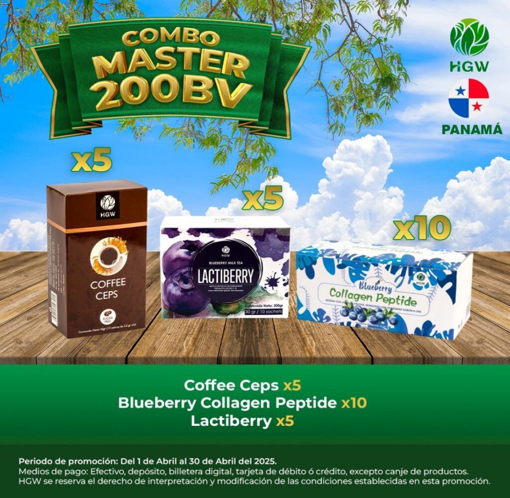 PROMOCIÓN ABRIL LATINOAMERICA COMBO MASTER PANAMA