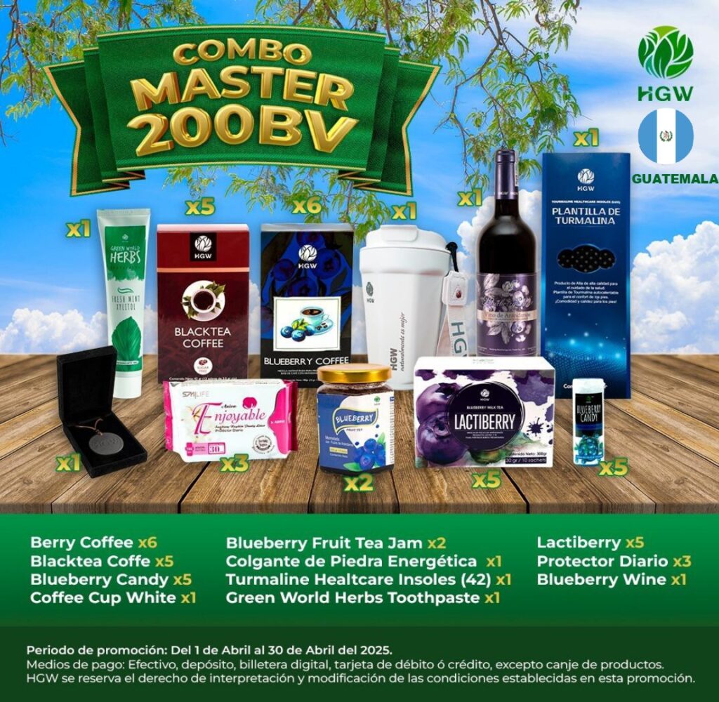 PROMOCIÓN ABRIL LATINOAMERICA COMBO MASTER GUATEMALA