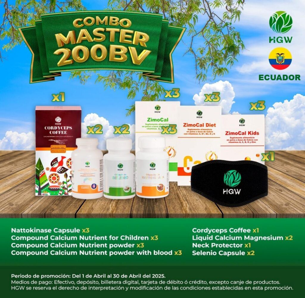 PROMOCIÓN ABRIL LATINOAMERICA COMBO MASTER ECUADOR