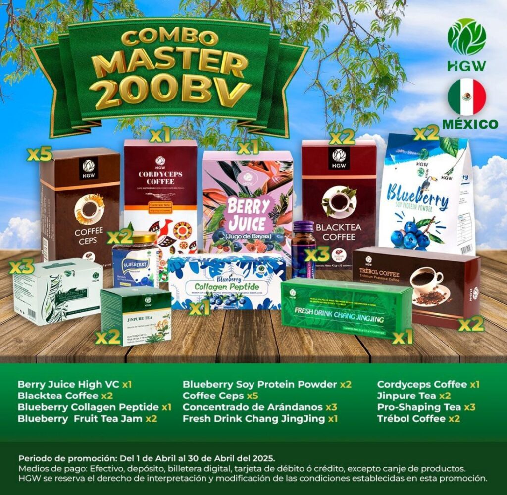PROMOCIÓN ABRIL LATINOAMERICA COMBO MASTER MEXICO