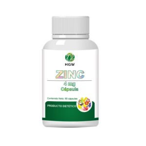 Cápsula de Zinc HGW | Apoyo al Sistema Inmunológico